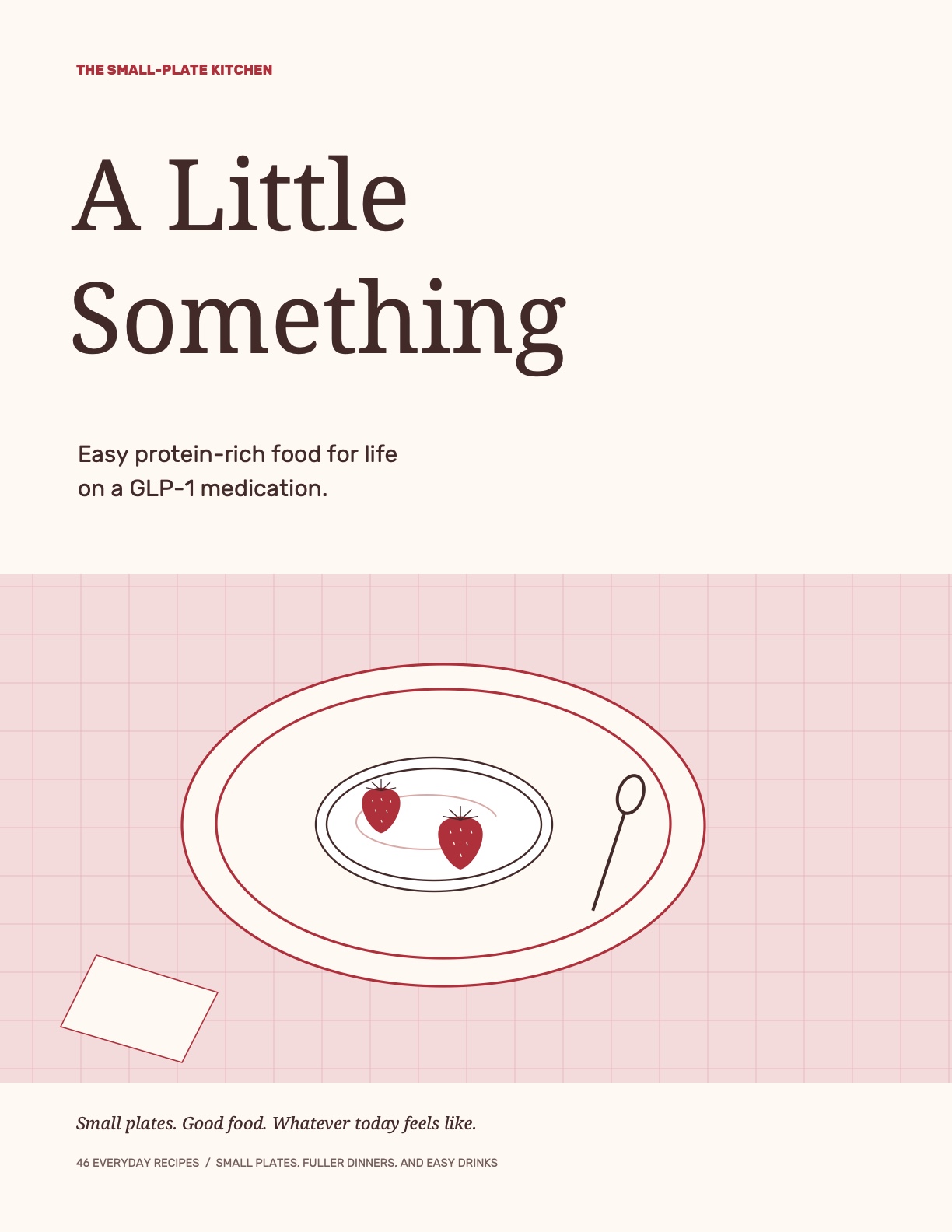 A Little Something cookbook cover